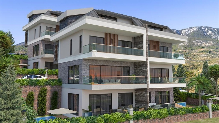Villas for sale with installment payment plan - Kargicak / Alanya 