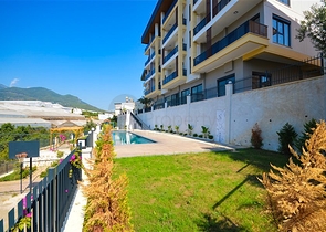 1+1 apartment in a luxury complex in Oba district