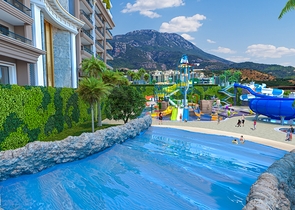 Premium 1+1 apartment in Mahmutlar with private terrace 