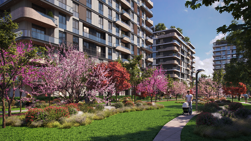 The project offers a serene lifestyle in the embrace of nature