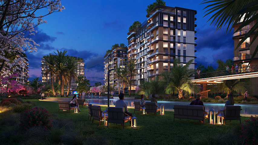 The project offers a serene lifestyle in the embrace of nature