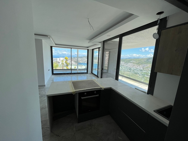 A project of residences with panoramic sea and mountain views in the Gunduan area