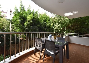 3+1 apartment with separate kitchen in the center of Alanya