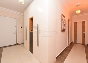 3+1 apartment with separate kitchen in the center of Alanya