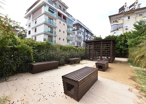 3+1 apartment with separate kitchen in the center of Alanya