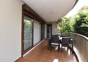 3+1 apartment with separate kitchen in the center of Alanya