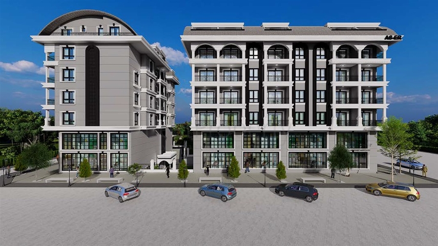 New residential complex in Mahmutlar district