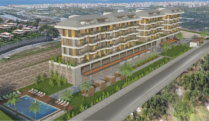 Investor deal - 1 bedroom apt -with 7% Income -Kargicak /Alanya 