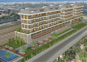 Investor deal - 1 bedroom apt -with 7% Income -Kargicak /Alanya 