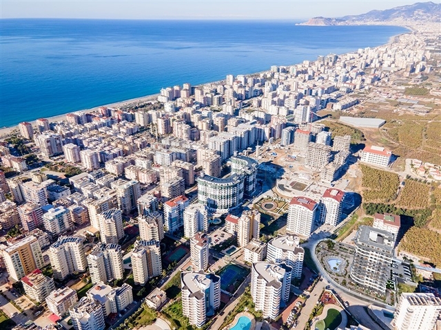 1+1 apartment in a new complex in Mahmutlar district