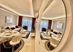 Close to Beach - 1 bedroom apt - well managed complex -Kestel / Alanya 