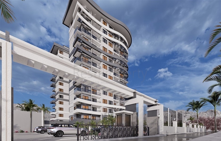 1+1 apartment for sale in Mahmutlar district