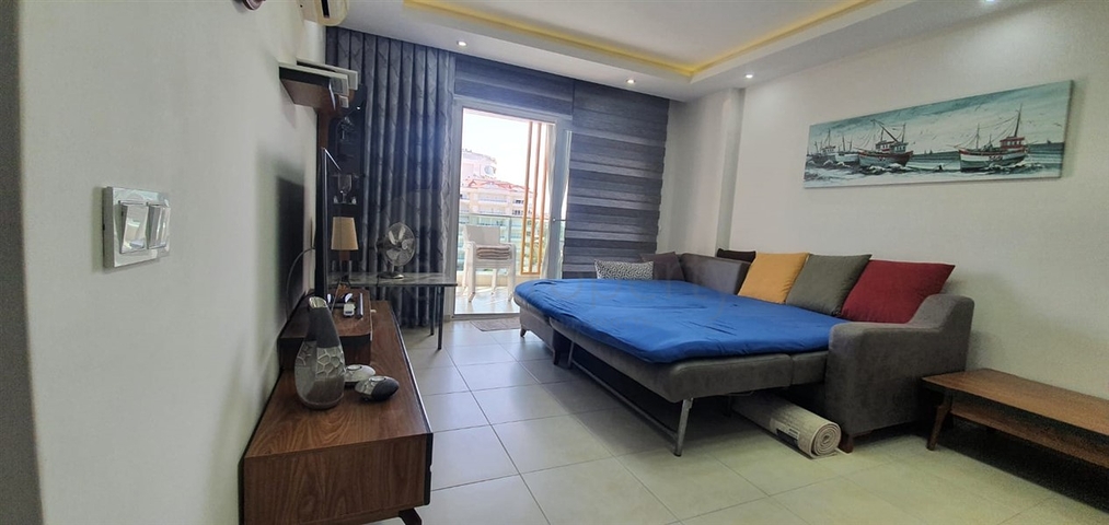 1+1 apartment in a complex with hotel infrastructure in Avsallar district