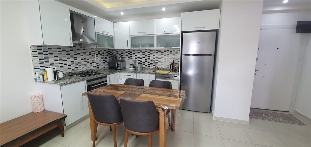 1+1 apartment in a complex with hotel infrastructure in Avsallar district