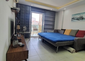 1+1 apartment in a complex with hotel infrastructure in Avsallar district