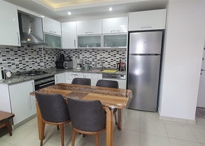 1+1 apartment in a complex with hotel infrastructure in Avsallar district