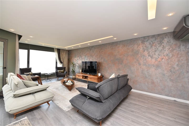 3+1 penthouse for sale in Alanya fortress