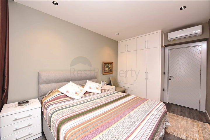 3+1 penthouse for sale in Alanya fortress