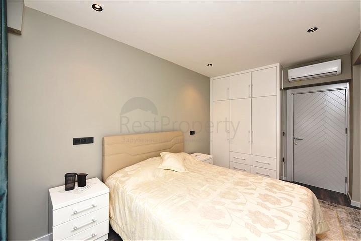 3+1 penthouse for sale in Alanya fortress