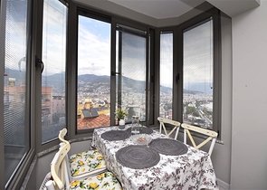 3+1 penthouse for sale in Alanya fortress
