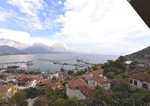 3+1 penthouse for sale in Alanya fortress