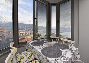 3+1 penthouse for sale in Alanya fortress