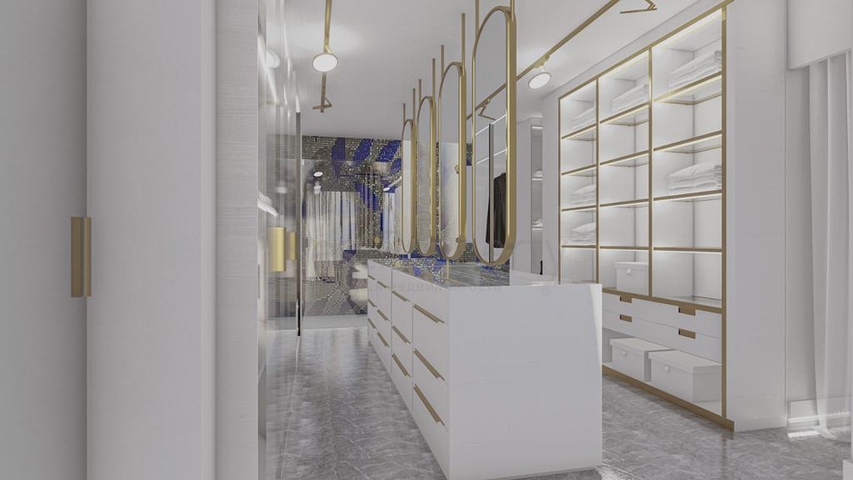 Luxury 4+1 villa with panoramic sea and fortress views 