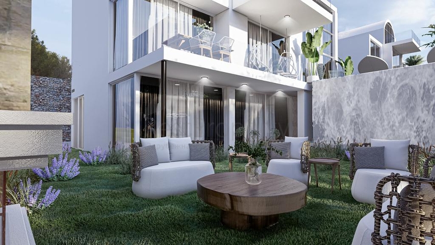 Luxury 4+1 villa with panoramic sea and fortress views 