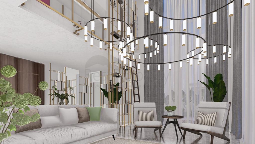 Luxury 4+1 villa with panoramic sea and fortress views 