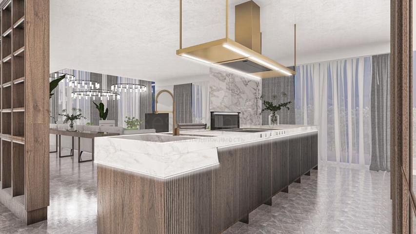 Luxury 4+1 villa with panoramic sea and fortress views 