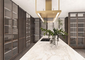 Luxury 4+1 villa with panoramic sea and fortress views 