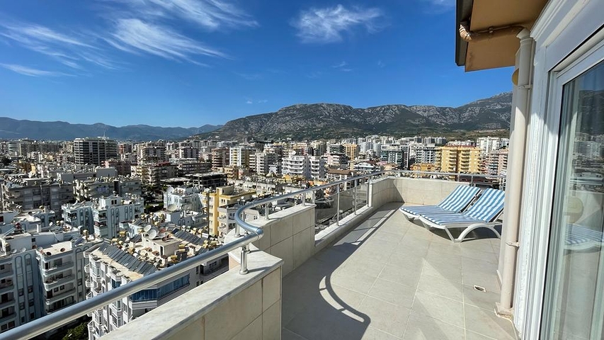 Sea view -3 bedroom Duplex -Mahmutlar / Alanya 