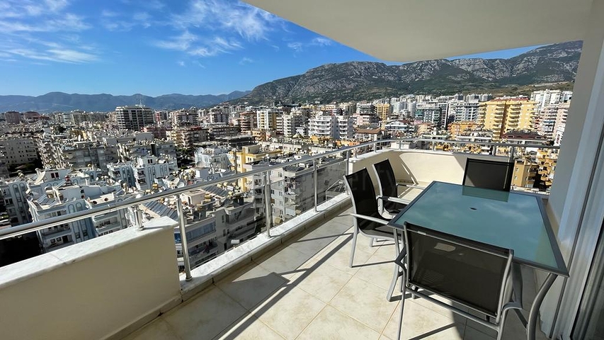 Sea view -3 bedroom Duplex -Mahmutlar / Alanya 