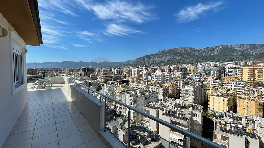 Sea view -3 bedroom Duplex -Mahmutlar / Alanya 