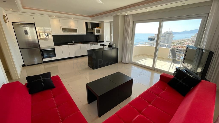 Sea view -3 bedroom Duplex -Mahmutlar / Alanya 