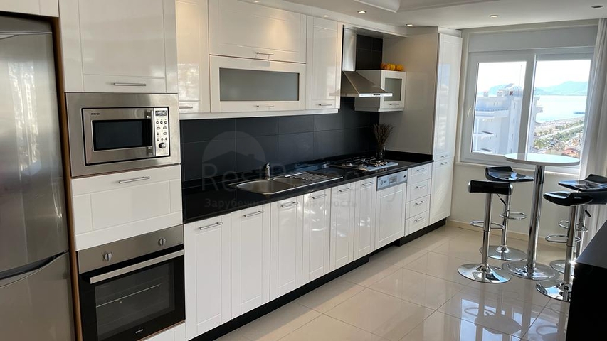 Sea view -3 bedroom Duplex -Mahmutlar / Alanya 