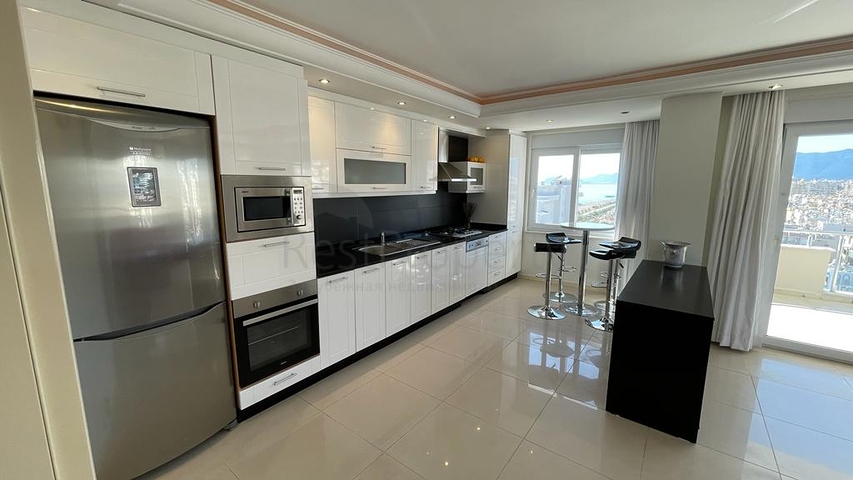 Sea view -3 bedroom Duplex -Mahmutlar / Alanya 