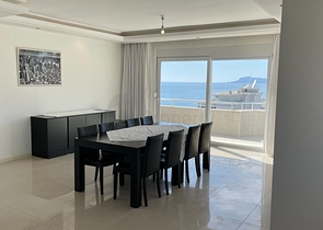 Sea view -3 bedroom Duplex -Mahmutlar / Alanya 