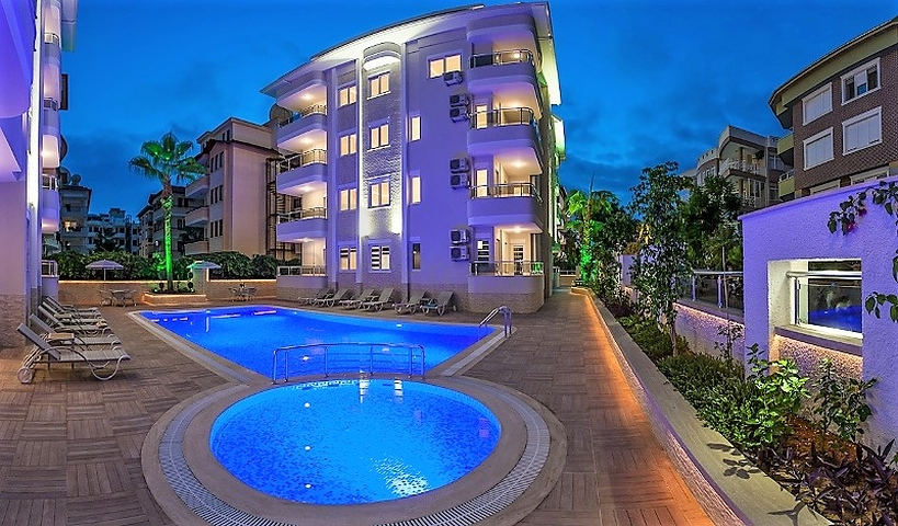 Fully Furnished - Ideal Location - 3 bedroom Penthouse - Oba District / Alanya 