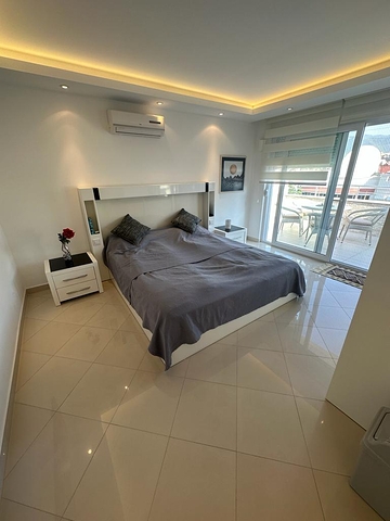 Fully Furnished - Ideal Location - 3 bedroom Penthouse - Oba District / Alanya 