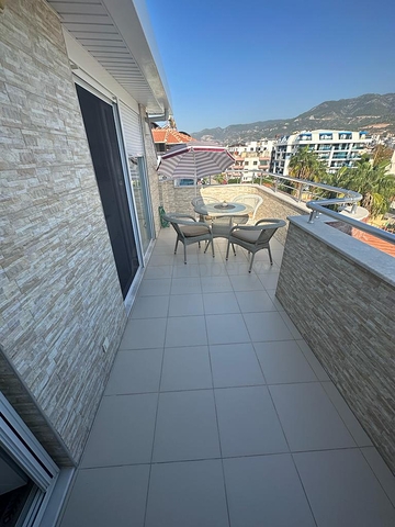 Fully Furnished - Ideal Location - 3 bedroom Penthouse - Oba District / Alanya 