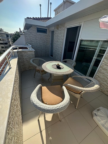 Fully Furnished - Ideal Location - 3 bedroom Penthouse - Oba District / Alanya 