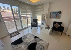 Fully Furnished - Ideal Location - 3 bedroom Penthouse - Oba District / Alanya 