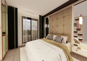 3 Bedroom apartments for sale - under construction project - in Alanya Center 