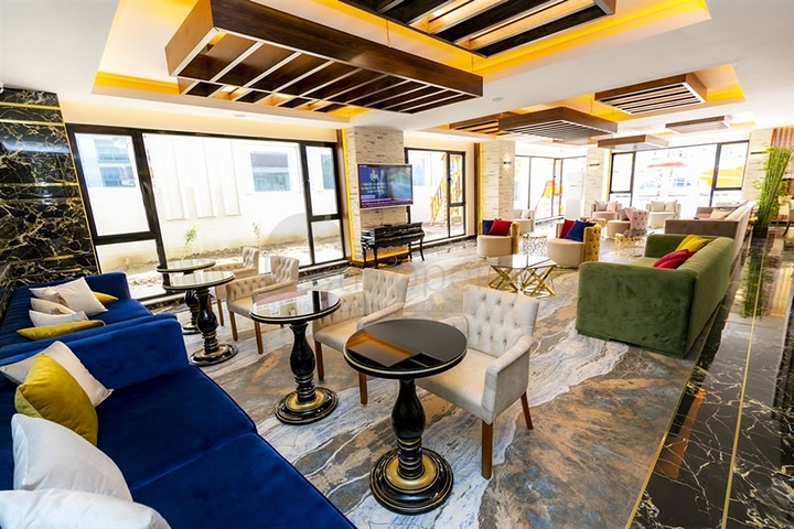 Luxury 2+1 apartment in the most popular complex of Mahmutlar district