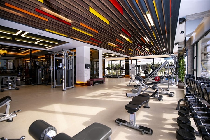 Luxury 2+1 apartment in the most popular complex of Mahmutlar district