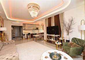Luxury 2+1 apartment in the most popular complex of Mahmutlar district