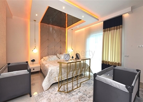 Luxury 2+1 apartment in the most popular complex of Mahmutlar district