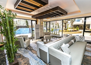 Luxury 2+1 apartment in the most popular complex of Mahmutlar district