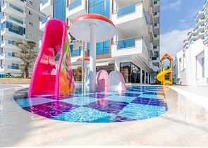 Luxury 2+1 apartment in the most popular complex of Mahmutlar district